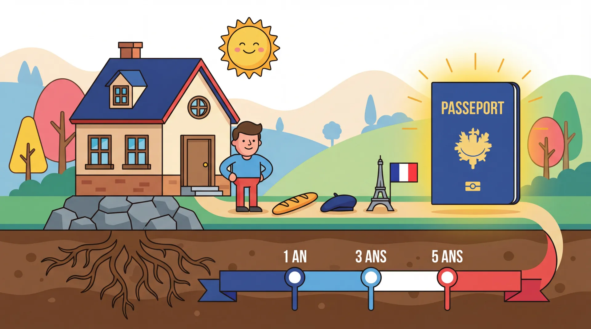 Stabilité Résidentielle : Clé de Votre Naturalisation Française