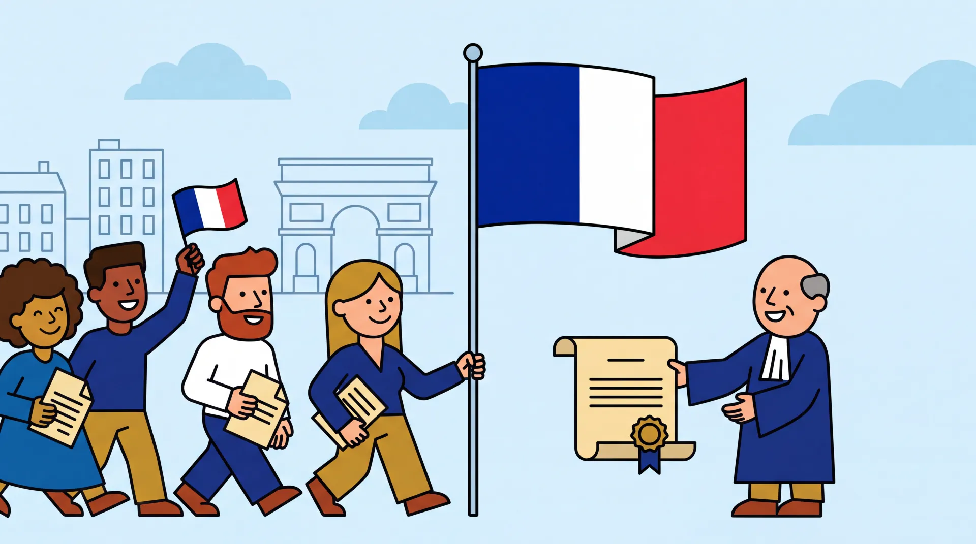 Symboles de la République : Clé de naturalisation culturelle