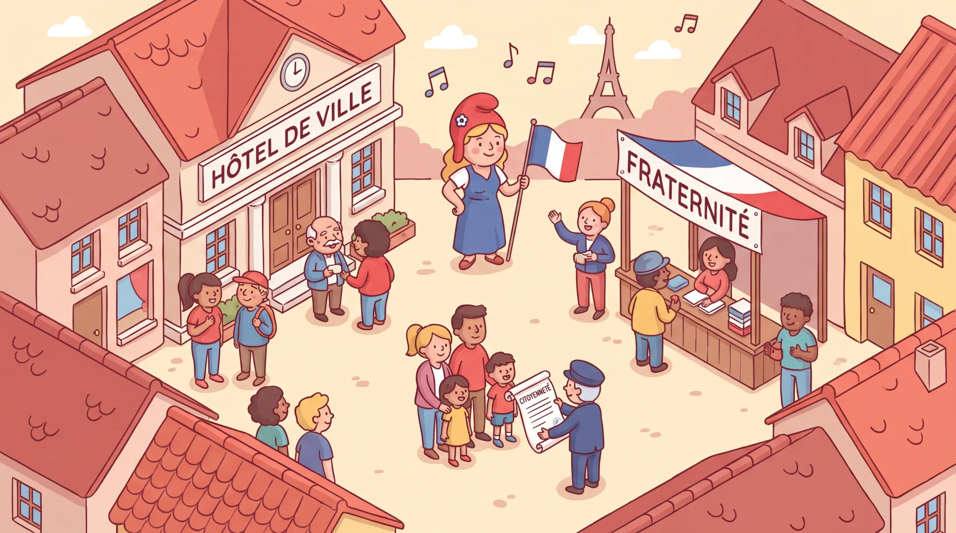 Symboles de la République : Clé de naturalisation culturelle