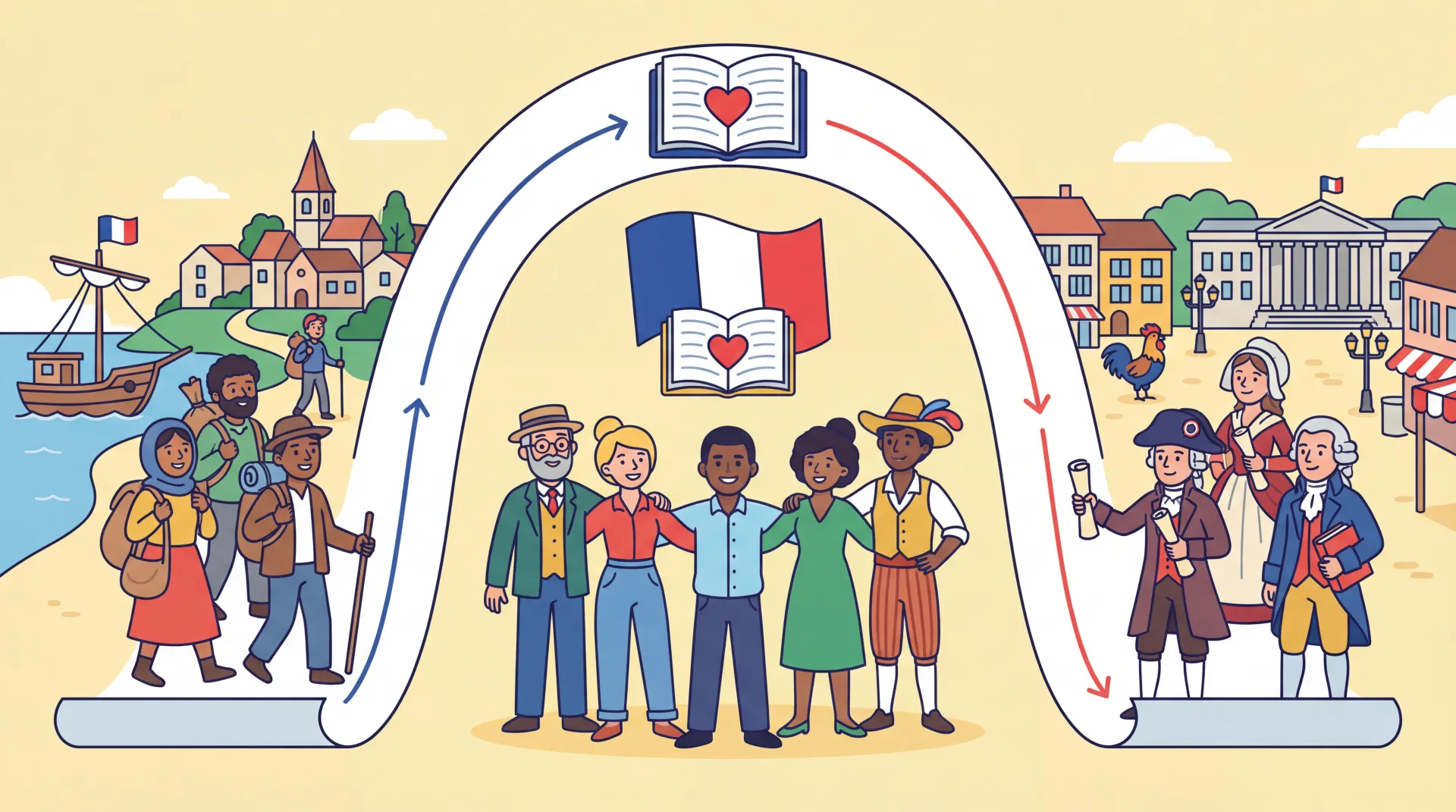 Vagues d'Immigration : L'Histoire de la Naturalisation en France