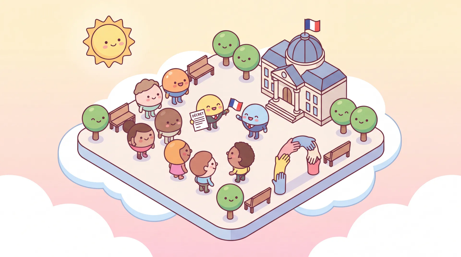 Vivre-ensemble en France : clé de votre naturalisation réussie